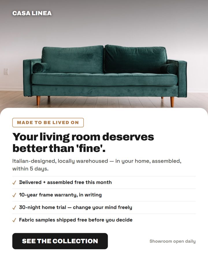 Furniture content creative